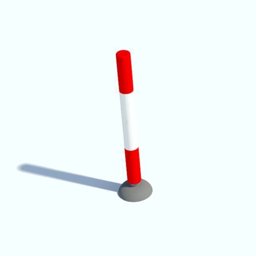Bollard At Road