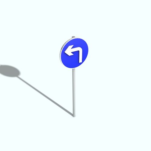 TS111 (Turn Left Ahead)