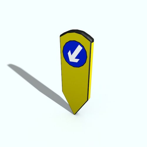 Traffic Sign Yellow